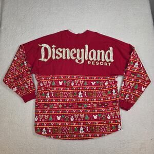 Walt Disney World 2019 Christmas Holiday Snacks Preowned Spirit Jersey Size L